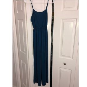 dark blue jumpsuit
